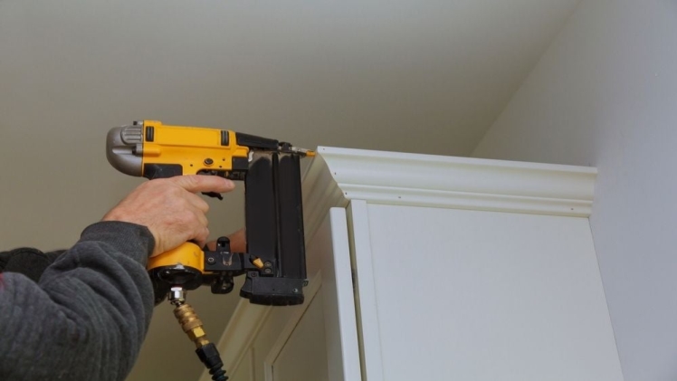 Should I use a brad nailer or a finish nailer for baseboards?